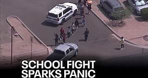 Fight leads to panic and lockdown at Central High School in Phoenix