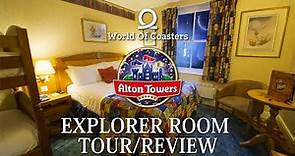 Alton Towers Hotel - Explorer Room Tour/Review