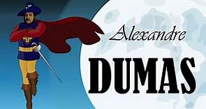 Alexandre Dumas Sa vie - Courte biographie avec animations