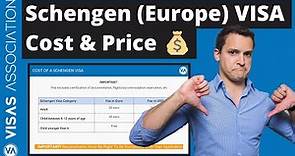 Cost of a Schengen VISA and Europe Visa