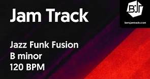 Jazz Funk Fusion Jam Track in B minor "Master Plan" - BJT #25