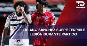 Marcelo provoca escalofriante lesión a Luciano Sánchez