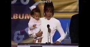 Whitney Houston Wins 8 Awards at '94 AMA