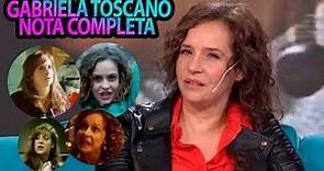 Gabriela Toscano, una actriz con todas las letras: El repaso de todas las ficciones y películas