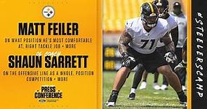 Steelers Virtual Camp Press Conference (Aug. 21): Matt Feiler, Coach Sarrett | 2020 Training Camp
