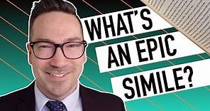 Epic Similes | What's An Epic Simile? | Homeric Simile