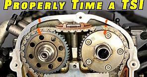 How To Properly Time and Install Timing Chains on a TSI Engine