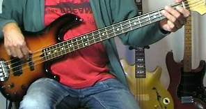 The Bee Gees - Tragedy - Bass Cover
