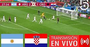 Argentina Vs Croacia En Vivo: Dia, Hora Y Canal TV 🔴Donde Ver Partido Semifinal Argentina Vs Croacia
