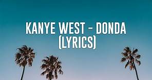 Kanye West - Donda (Lyric Video)