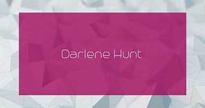 Darlene Hunt - appearance
