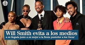 Will Smith y su mujer, Jada Pinkett Smith, evitan atender a los medios tras la gala de los Oscar