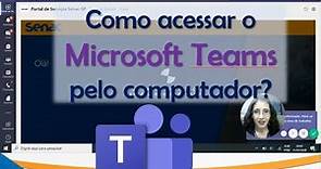 Como acessar o Microsoft Teams pelo computador