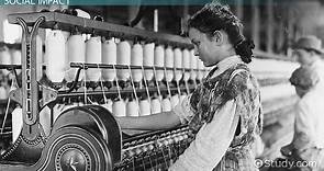 Textile Mills in the 1800s | Industrial Revolution & History