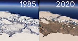 Google Earth Timelapse shows how planet has changed in past 37 years