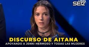 👏🏼 El GRAN DISCURSO de Aitana Bonmatí: "A Jenni y a todas las mujeres, ESTAMOS CON VOSOTRAS"