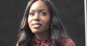 'Titans' - Anna Diop ("Starfire") Interview at NYCC