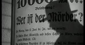 Fritz Lang: M - Il mostro di Düsseldorf (1931)