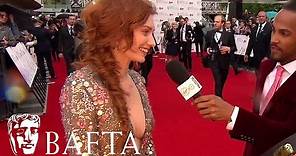 Eleanor Tomlinson Red Carpet Interview | BAFTA TV Awards 2017