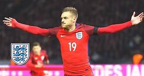 Amazing Jamie Vardy back-heel goal - Germany 2-3 England | Goals & Highlights