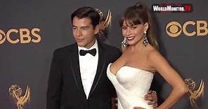 Sofia Vergara and son Manolo Gonzalez at 2017 Emmy Awards