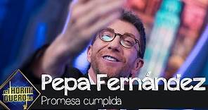Pepa Fernández cumple su promesa durante el Día Mundial de la Radio - El Hormiguero 3.0