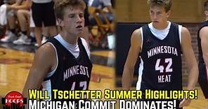 Michigan Commit Will Tschetter Summer Highlights!