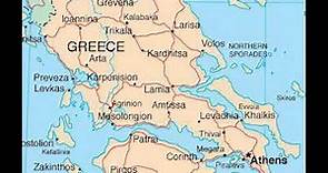 map of Greece [ χάρτης της Ελλάδας ]