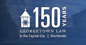 An Evening with David W. Wilmot | 150th Anniversary | Georgetown Law