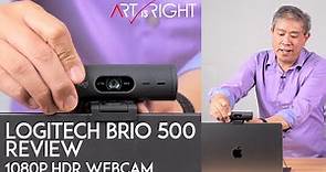 Logitech BRIO 500 | 1080P Webcam Review!
