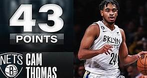 Cam Thomas Makes NBA History With 3rd Straight 40-PT Performance | February 7, 2023