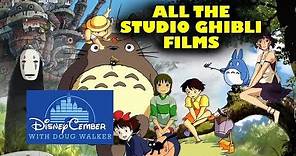 All the Disney Studio Ghibli Films - Disneycember