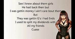 Hood Story -Nicki Minaj lyrics