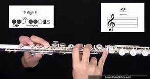 How To Play The Note E on Flute: Learn Flute Online