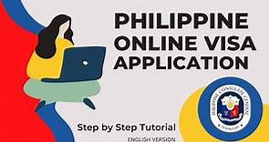 HOW TO: PHILIPPINE ONLINE VISA APPLICATION | Step by Step Tutorial (adoseofpaula)