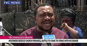 TB Joshua's Death: Mourners Beseige Church Premises, Battle To Come To Terms With His Demise