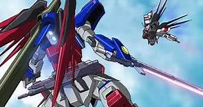 Akatsuki vs Destiny Destiny vs Strike Freedom Gundam Seed Destiny HD Remaster
