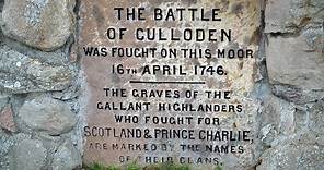 Culloden Moor in Scotland • Scene of the Battle of Culloden in 1746