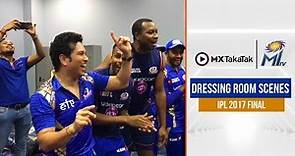 Dressing room celebrations after the IPL 2017 Final | जीत का जश्न | Mumbai Indians
