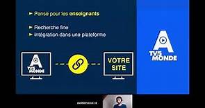 Apprendre et enseigner le français avec TV5MONDE // BELC numérique hiver 2022