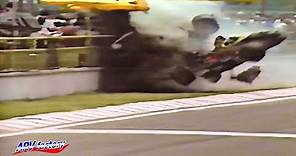 Philippe Alliot Big Crash 1988 F1 Mexico Qualify