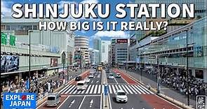 SHINJUKU STATION how big is it really?|Explore Japan