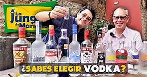 ¿Sabes elegir vodka?