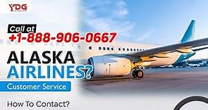 How To Contact Alaska Airlines? Phone Numbers & more