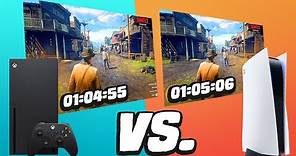 PS5 vs Xbox Series X Load Times Comparison