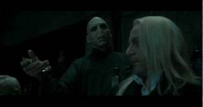 Harry Potter and the Deathly Hallows part 1 - the Death Eaters at Malfoy Manor part 2 (HD)