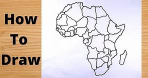 How to Draw Correct Map of Africa Continent