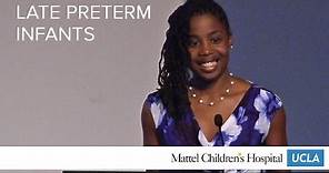 Late Preterm Infants - Valencia Walker, MD | Pediatric Grand Rounds