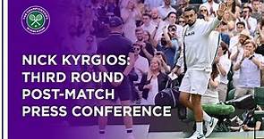 Nick Kyrgios Reflects On Tournament-Ending Injury | Wimbledon 2021
