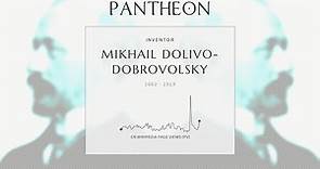 Mikhail Dolivo-Dobrovolsky Biography